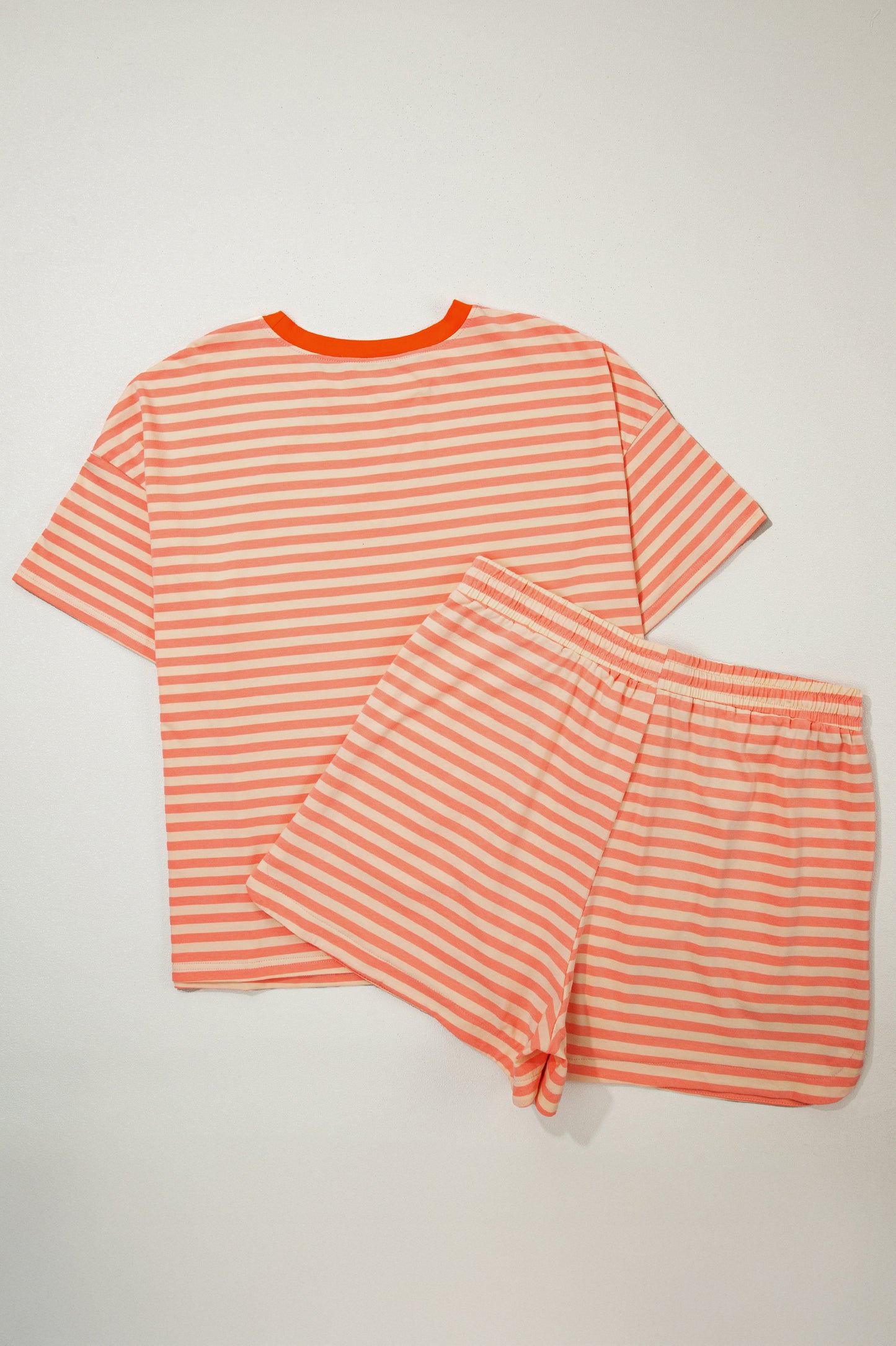 Pink Stripe Lounge Set