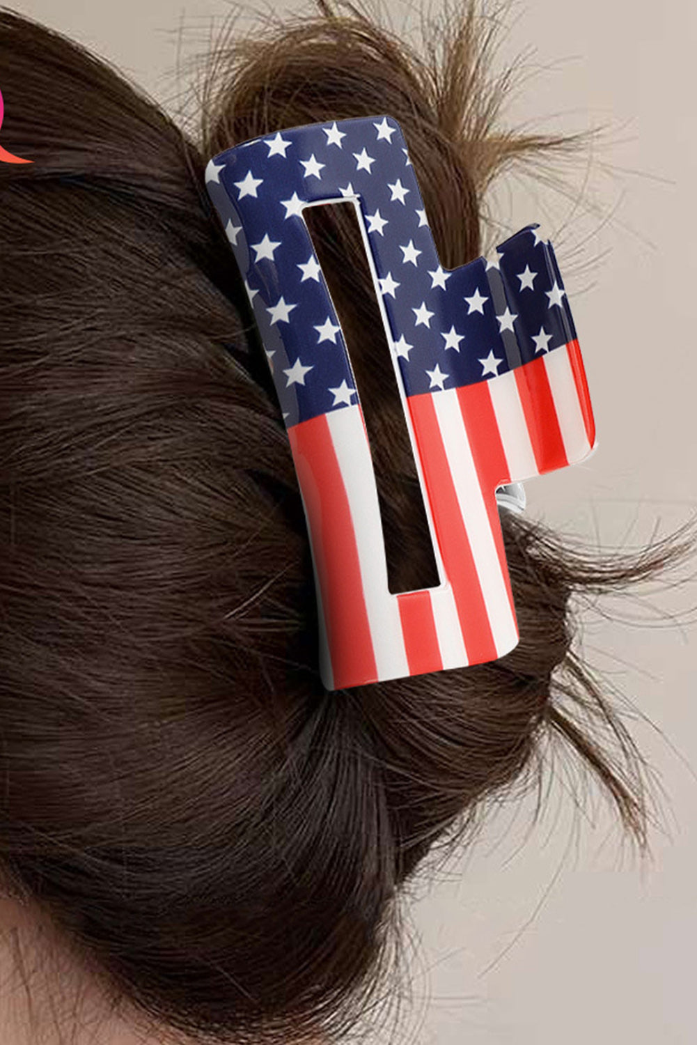 Star Spangled Claw Clip